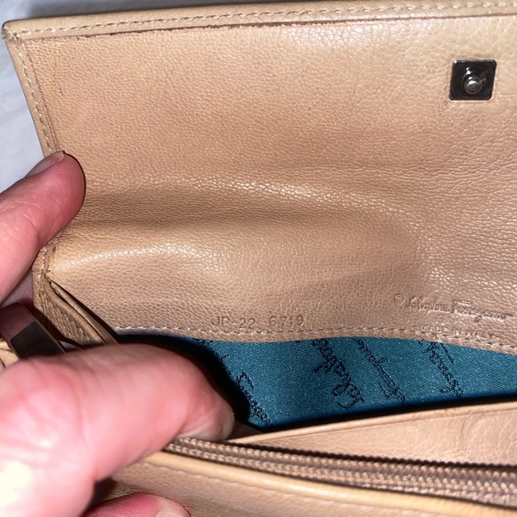 Authentic Salvatore Ferragamo Leather Long Wallet - Picture 10 of 12